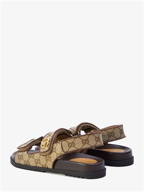 Gucci Sandali Con Doppia G 